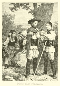 Contadini rumeni della Transilvania da English School