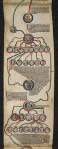La Genealogia Reale da Stefano a Giovanni, illustrazione dal 