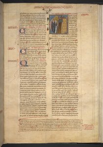 Royal 6 E VI, f. 232, Cappella, c.1360-75 (pergamena) da English School
