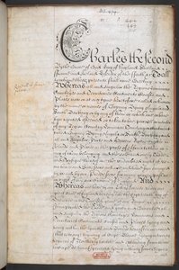 Carta reale concessa alla Royal English Merchant Adventurers Company per il commercio in Africa da English School