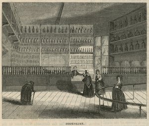 Royal Free Hospital, Londra: Dispensario da English School