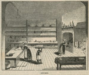 Royal Free Hospital, Londra: Cucina da English School