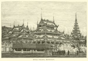 Palazzo reale, Mandalay da English School