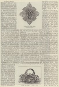 Matrimonio reale del principe Leopoldo e della principessa Helena (incisione) da English School