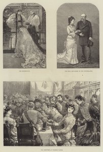 Matrimonio reale del principe Leopoldo e della principessa Elena (incisione) da English School