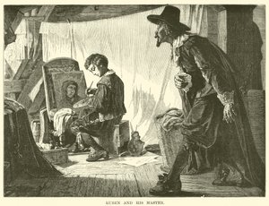Ruben e il suo padrone (incisione)