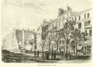 Rovine di Parigi dopo l