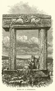 Rovine di una Sinagoga (incisione)