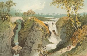 Rumbling Bridge e Cascate del Braan - Vicino a Dunkeld da English School