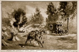 Attraversare il fuoco dei proiettili tedeschi: Ambulanze a motore sotto il fuoco sul fronte occidentale, 1914-19