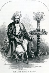 Said Majid, Sultano di Zanzibar da English School
