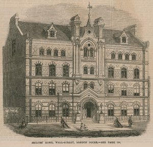 Casa dei Marinai, Well Street, London Docks da English School