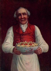 "Insalata, signore?" (litografia a colori)