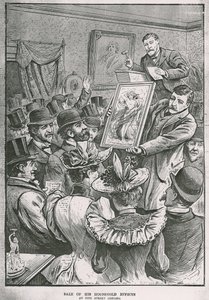 Vendita degli effetti personali di Oscar Wilde a Tite Street