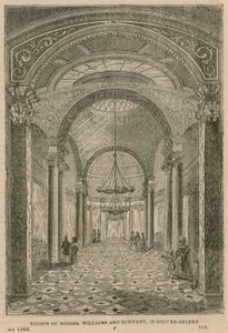 Salone di Messrs Williams e Sowerby, Oxford Street, Londra da English School