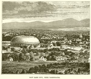 Salt Lake City, con il Tabernacolo da English School