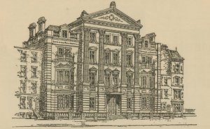 Samaritan Free Hospital per Donne e Bambini, Lower Seymour Street, Portman Street, Londra da English School