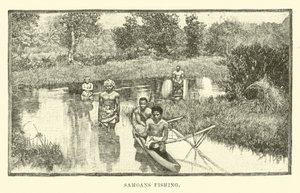 Samoani che pescano da English School