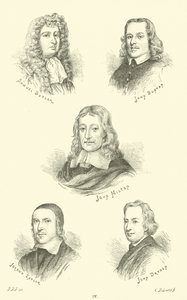 Samuel Butler, John Bunyan, John Milton, Jeremy Taylor, John Dryden da English School