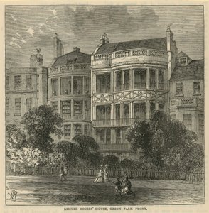 Casa di Samuel Rogers, fronte del Green Park da English School