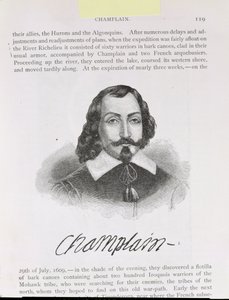 Samuel de Champlain, illustrazione dal Volume IV di 