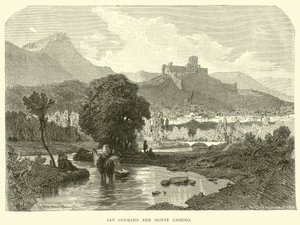 San Germano e Monte Cassino da English School