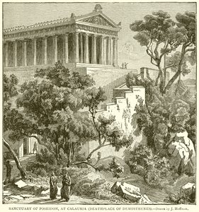 Santuario di Poseidone a Calauria (luogo di morte di Demostene) da English School