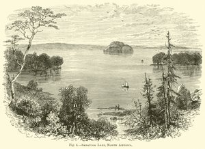 Lago Saratoga, Nord America da English School