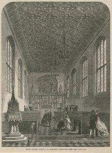 Cappella del Savoy, Strand, restaurata dopo l