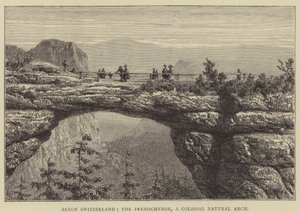 Svizzera Sassone, Il Prebischthor, Un colossale arco naturale da English School