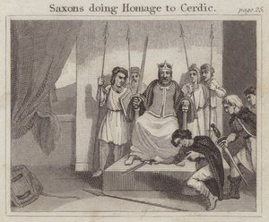 I Sassoni rendono omaggio a Cerdic