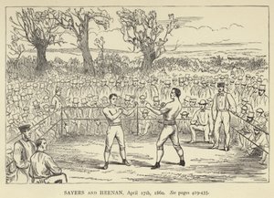 Sayers e Heenan, 17 aprile 1860 da English School