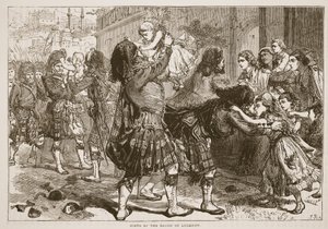 Scena al Soccorso di Lucknow, illustrazione da Cassells Illustrated History of England