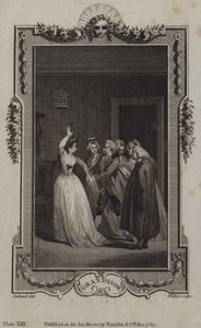 Scena da La Storia di Sir Charles Grandison, di Samuel Richardson