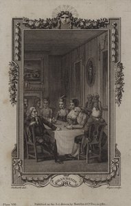 Scena da La Storia di Sir Charles Grandison, di Samuel Richardson da English School