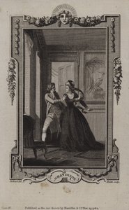 Scena da The History of Sir Charles Grandison da English School