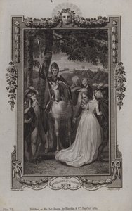 Scena dal seguito di Don Chisciotte di Miguel de Cervantes, scritto da Alonso Fernandez de Avellaneda