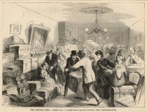 Scena in una birreria durante l