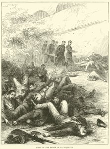 Scena nella prigione di La Roquette, 1871 da English School