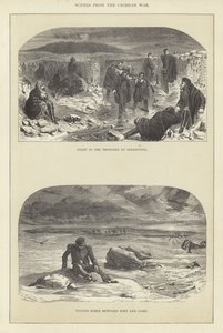 Scene dalla guerra di Crimea da English School