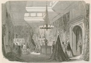 Schomberg House, Pall Mall - il reparto scialli da English School