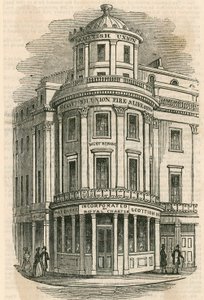 Scottish Union Insurance Company, The Strand, Londra da English School