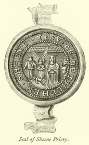 Sigillo del Priorato di Sheene da English School