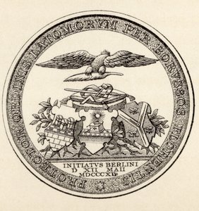 Sigillo dei Massoni di Berlino, 1812, da 