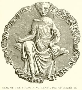 Sigillo del Giovane Re Enrico, Figlio di Enrico II