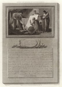 Sebastiano Caboto spiega le sue scoperte a Enrico VII da English School