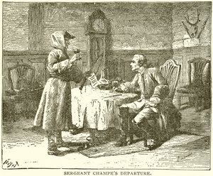 Partenza del sergente Champe da English School