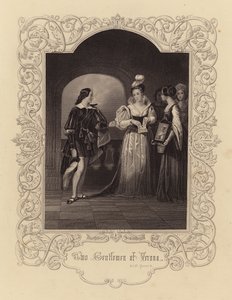 Shakespeare: I due gentiluomini di Verona, Atto IV, Scena 4 da English School