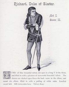 Re Riccardo III di Shakespeare: Riccardo, Duca di Gloucester, Atto I, Scena II