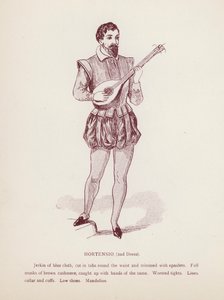 La bisbetica domata di Shakespeare: Ortensio, secondo abito da English School